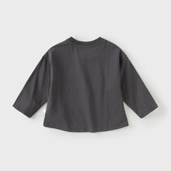 Dave&Bella Girls/Boys Autumn Soft Breathable Cotton T-shirt