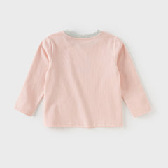 Dave&Bella Girls/Boys Autumn Antimicrobial Print T-Shirt Top