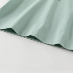 Dave&Bella Girls/Boys Autumn Antimicrobial Print T-Shirt Top