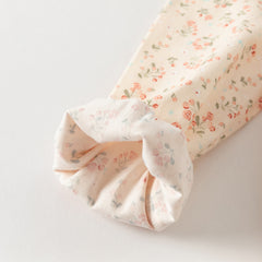 Dave&Bella Girls Autumn Cotton Sweet Floral Print Blouse Shirt Top