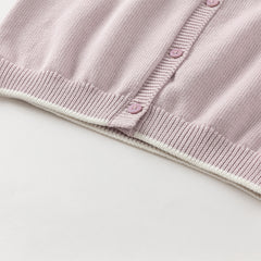 Dave&Bella Girls Autumn Cotton Sweet Casual Sweater Cardigan Coat Top