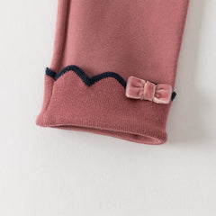 Dave&Bella Toddler Girls Autumn Versatile Cotton Leggings Pants