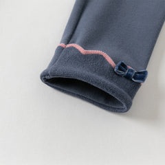 Dave&Bella Toddler Girls Autumn Versatile Cotton Leggings Pants