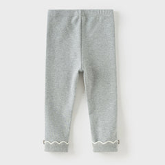 Dave&Bella Toddler Girls Autumn Versatile Cotton Leggings Pants