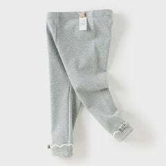 Dave&Bella Toddler Girls Autumn Versatile Cotton Leggings Pants