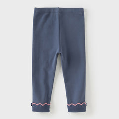 Dave&Bella Toddler Girls Autumn Versatile Cotton Leggings Pants