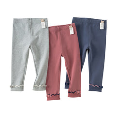 Dave&Bella Toddler Girls Autumn Versatile Cotton Leggings Pants
