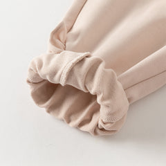 Dave&Bella Girls Autumn Cotton Outdoor Cute Drawstring Pants