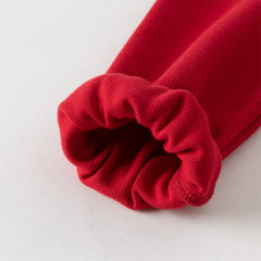 Dave&Bella Toddler Pure Cotton 2025 Red Princess Dress