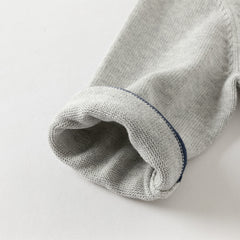 Dave&Bella Toddler Boys Autumn Grey Cotton Cardigans Coat