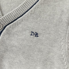 Dave&Bella Toddler Boys Autumn Grey Cotton Cardigans Coat