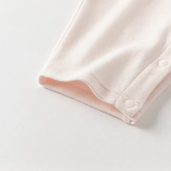 Dave&Bella Newborn Girls/Boys Cotton Pink/Blue Indoor Baby One-Pieces Romper