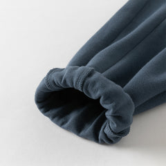 Dave&Bella Boys Autumn Beige Casual Polo Shirt Pants Two Piece Sets