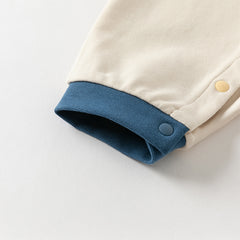 Dave&Bella Baby Boys Spring/Autumn Soft Cotton Bodysuits Romper