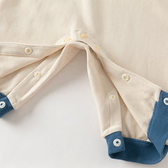 Dave&Bella Baby Boys Spring/Autumn Soft Cotton Bodysuits Romper