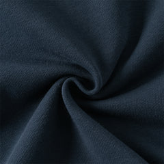 Dave&Bella Autumn Cool Toddler Boys Navy Blue Hooded Coat Pants Outfits Sets