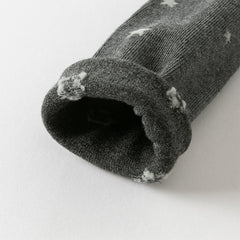 Dave&Bella Girls Autumn Grey Star Print Activity Footless Tights Leggings