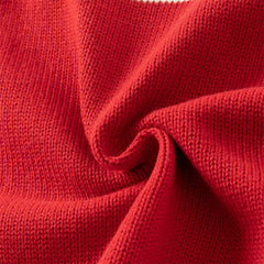 Dave&Bella Kids Girls Sweet Soft Red Long-sleeved Jacket Coats