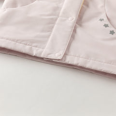 Dave&Bella Kids Girls Winter Sweet Pink Windproof Outwear Hooded Coats