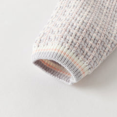 Dave&Bella Girls Autumn Purple Pink Cardigans Mesh Skirt Suits