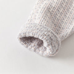 Dave&Bella Girls Autumn Purple Pink Cardigans Mesh Skirt Suits