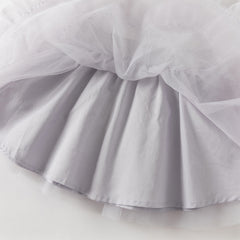 Dave&Bella Girls Autumn Purple Pink Cardigans Mesh Skirt Suits