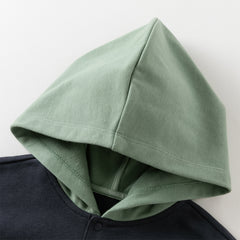 Dave&Bella Kids Girls/Boys Sweet Colorblock Pullover Hoodie Sweatshirts