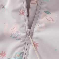 Dave&Bella Girls Autumn Cute Outdoor Hooded Fleece Coat