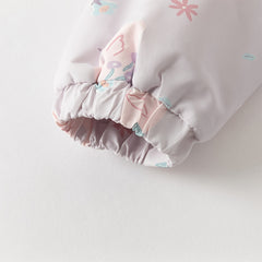 Dave&Bella Girls Autumn Cute Outdoor Hooded Fleece Coat