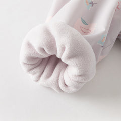 Dave&Bella Girls Autumn Cute Outdoor Hooded Fleece Coat