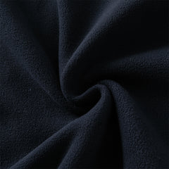 Dave&Bella Girls Kids Cozy Navy Blue Anti-Static Fleece Jackets