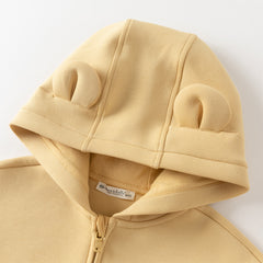 Dave&Bella Girls/Boys Autumn Casual Cute Long Sleeve Knit Hoodie Coat