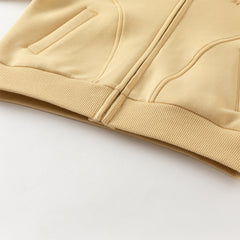 Dave&Bella Girls/Boys Autumn Casual Cute Long Sleeve Knit Hoodie Coat