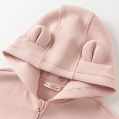 Dave&Bella Girls/Boys Autumn Casual Cute Long Sleeve Knit Hoodie Coat
