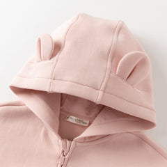 Dave&Bella Girls/Boys Autumn Casual Cute Long Sleeve Knit Hoodie Coat