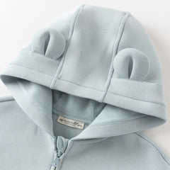 Dave&Bella Girls/Boys Autumn Casual Cute Long Sleeve Knit Hoodie Coat