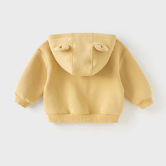 Dave&Bella Girls/Boys Autumn Casual Cute Long Sleeve Knit Hoodie Coat