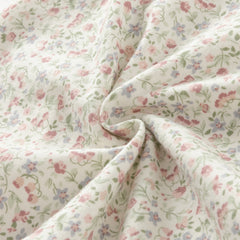 Dave&Bella Baby Girl Autumn Cotton Antibacterial Onesie Indoor Soft Romper