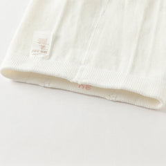 Dave&Bella Toddler Girls Autumn Sweet Beige Footed Tights Leggings