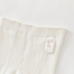 Dave&Bella Toddler Girls Autumn Sweet Beige Footed Tights Leggings