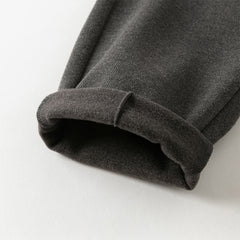 Dave&Bella Toddler Boys Winter School Comfortable Straight Leg Knit Pants