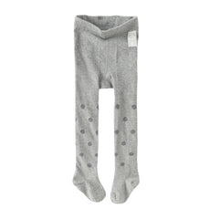 Dave&Bella Girls Autumn Grey Print Footed Tights Leggings