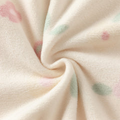 Dave&Bella Baby Girls/Boys Playful Print Fleece One-piece Hooded Crawl Suit Romper