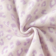 Dave&Bella Baby Girls/Boys Playful Print Fleece One-piece Hooded Crawl Suit Romper