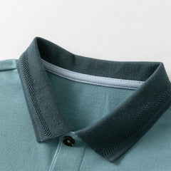 Dave&Bella Kids Boys College Style Cotton Blue Polo Shirts Top