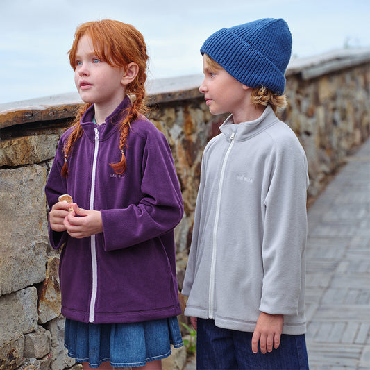 Dave&Bella Kids Girls/Boys Autumn Warm Long Sleeve Cozy Fleece Outwear Coats