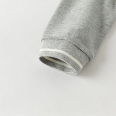 Dave&Bella Toddler Girls Autumn Cotton College Style A-line Dress