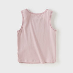 Dave&Bella Kids Girls/Boys Autumn Cotton Sleeveless Vests Tops