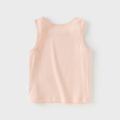 Dave&Bella Kids Girls/Boys Autumn Cotton Sleeveless Vests Tops