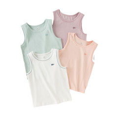 Dave&Bella Kids Girls/Boys Autumn Cotton Sleeveless Vests Tops